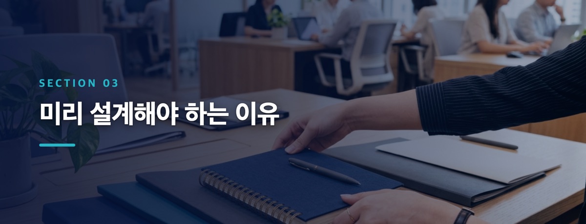 미리 설계해야 하는 이유